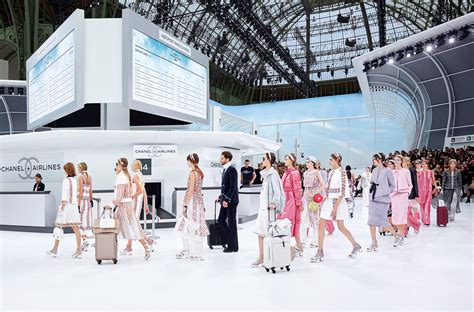 chanel airlines show|chanel spring dresses 2016.